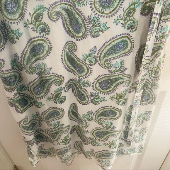 BEAU & RO Paisley Wrap with 3/4 sleeves. - Picture 6 of 16